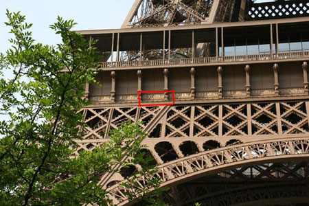 Figure 1 : Le Verrier fait partie des 72 savants honorés par Gustave Eiffel sur sa tour (face La Bourdonnais).