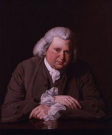 Figure 1: William Erasmus Darwin (1731-1802), médecin et botaniste anglais, grand-père de Charles Darwin (tableau National Portrait Gallery, Londres, d’après Joseph Wright)