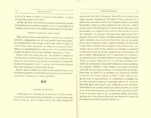 OPrigine du problème de Josèphe