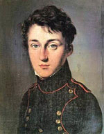 Figure 1 : Sadi Carnot (1796-1832). Son portrait en uniforme de polytechnicien, peint par Boilly en 1813.