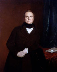 Figure 2 : Charles Babbage (1791-1871)  Portrait par Samuel Laurence, ca. 1845, National Portrait Gallery (WikiCommons)