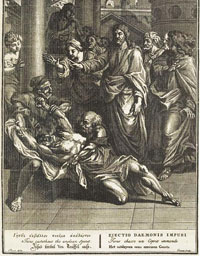 Figure 5 : « Jésus chasse un esprit immonde ». 