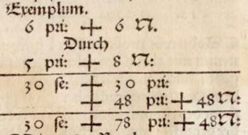 Figure 7 : La première des trois multiplications.